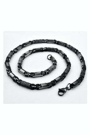 گردنبند استیل ( فولاد ) طوسی زنانه استیل (فولاد) VoNoCHoR - کد 735217819
