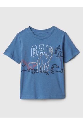 تی شرت آبی بچه گانه رگولار کد 815775772