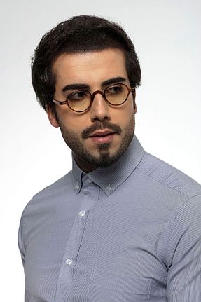 عینک محافظ نور آبی سفید مردانه پلاستیک GHIA - کد 225052235