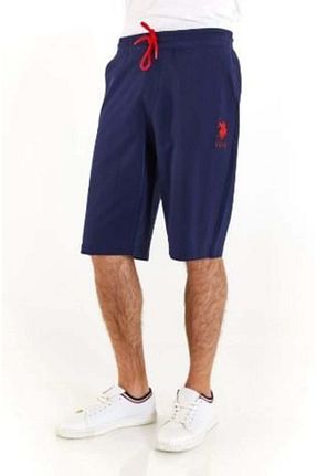 شلوارک و برمودا سرمه ای مردانه پارچه U.S. Polo Assn. - کد 838822908