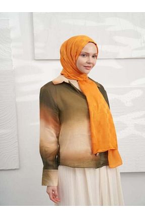 شال نارنجی زنانه پلی استر ARMANDA - کد 838858684