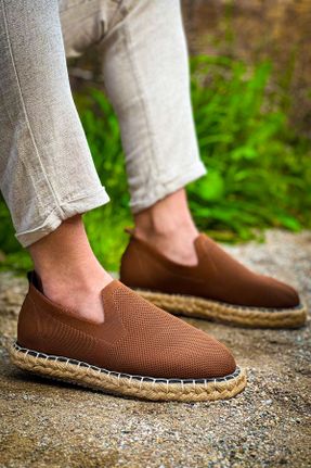 کفش کلاسیک قهوه ای مردانه پارچه نساجی پاشنه کوتاه ( 4 - 1 cm ) پاشنه ساده کد 838891360