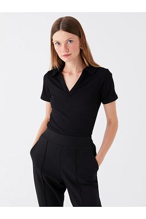 تیشرت سبز زنانه رگولار LC Waikiki - کد 838923406