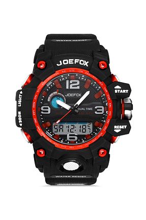 ساعت مچی مشکی مردانه 51-55 میلی متر Joefox - کد 838950191