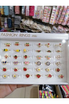 انگشتر جواهر رنگی بچه گانه زیرکن Monaliss - کد 274347810