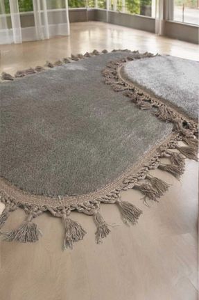 پادری حمام قهوه ای میکروفیبر ALTUN CARPET - کد 839045379