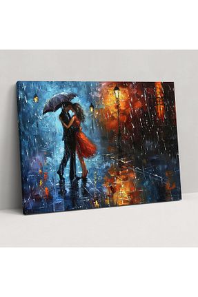 تابلو زرد کنواس Popcas - کد 839132479