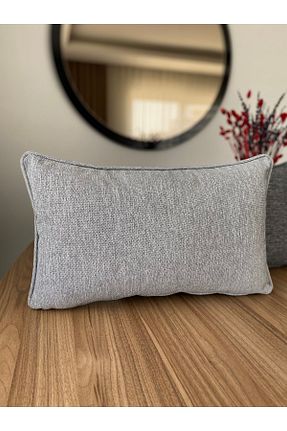 کوسن و روکش کوسن طوسی کتان time collection - کد 838877999