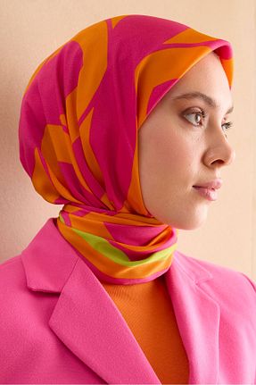 شال صورتی زنانه Poly Twill Cardion - کد 839225184