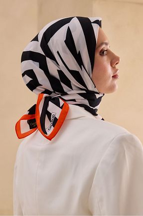 شال سفید زنانه Poly Twill Cardion - کد 839223928