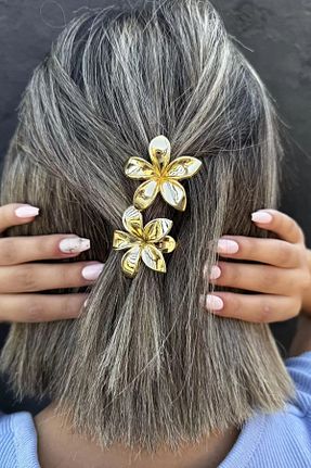 گیره سر طلائی زنانه پلی استر minibuki - کد 839265867