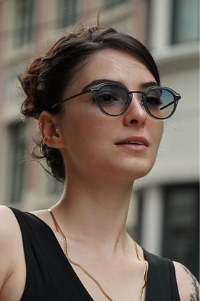 عینک آفتابی قهوه ای زنانه UV400 hoeby - کد 839273852