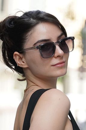 عینک آفتابی قهوه ای زنانه UV400 hoeby - کد 839272409