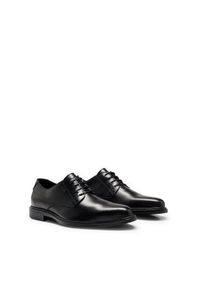 کفش کلاسیک مشکی مردانه پاشنه کوتاه ( 4 - 1 cm ) پاشنه ساده کد 771935160