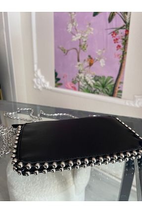 کیف دستی مشکی زنانه سایز متوسط ABAKSESUAR - کد 839062637