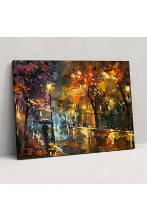 تابلو زرد کنواس Popcas - کد 839109714