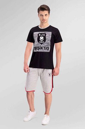 ست لباس راحتی مشکی مردانه لیسانس دار	 Beşiktaş - کد 5939283