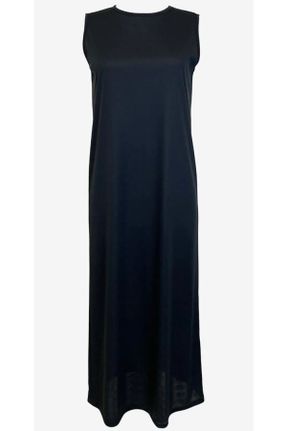 لباس مشکی زنانه اورسایز بافت پلی استر کد 750659755