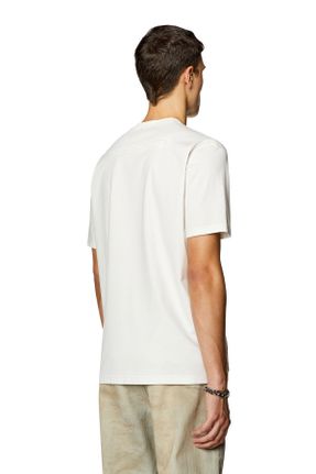 تی شرت سفید مردانه رگولار کد 789057983