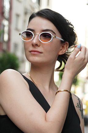 عینک آفتابی قهوه ای زنانه UV400 hoeby - کد 839282177