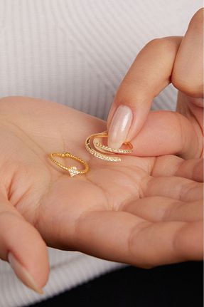 انگشتر نقره زنانه زیرکن Elika Silver - کد 839036827