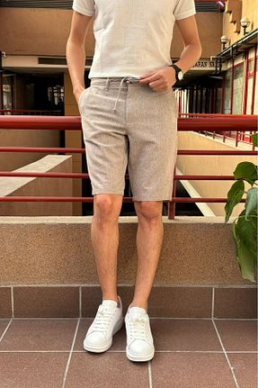 شلوارک و برمودا قهوه ای مردانه رگولار inpool - کد 811795857