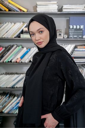 شال مشکی زنانه Medine İpeği İSTANBULSTYLEMODA - کد 839325389
