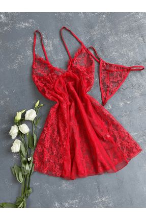 لباس شب قرمز زنانه کد 339690289