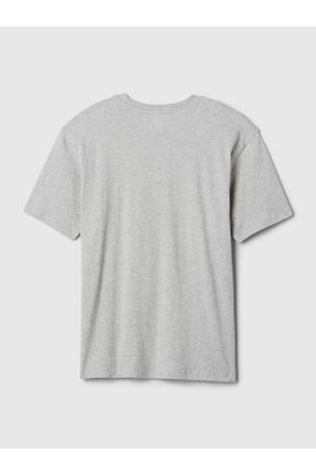 تی شرت طوسی مردانه رگولار کد 829029479