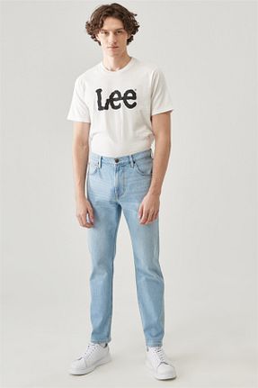 شلوار جین آبی مردانه پاچه تنگ Lee - کد 305279593