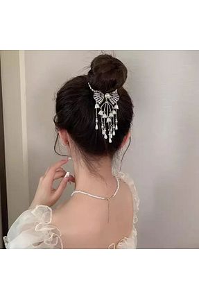 گیره سر سفید زنانه مودال GÜLPEŞE - کد 839061431