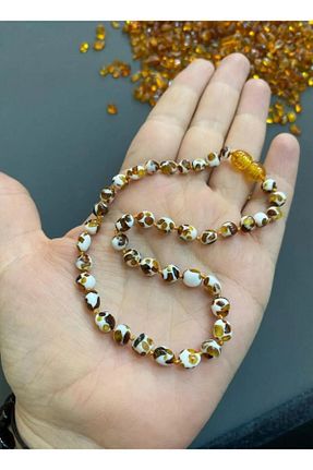 گردنبند جواهر رنگی بچه گانه سنگ طبیعی Combin Accessory - کد 839241391