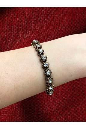 دستبند جواهر سفید زنانه زیرکن FAYRA ACCESSORIES - کد 814946274