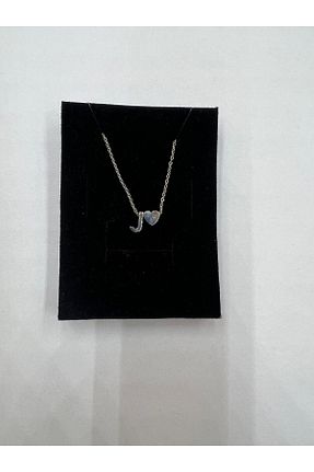 گردنبند استیل ( فولاد ) سفید زنانه استیل (فولاد) Meyra Accessories - کد 839098160