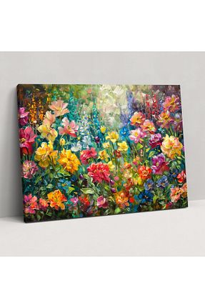 تابلو زرد کنواس Popcas - کد 839109707