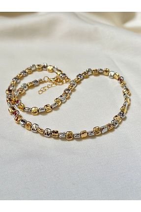 گردنبند جواهر طلائی زنانه منجق Brillo - کد 839128923