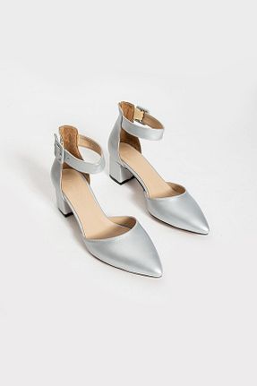 کفش پاشنه بلند کلاسیک زنانه چرم مصنوعی Güllü Shoes - کد 795132660