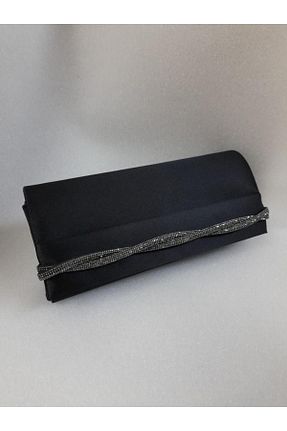 کیف مجلسی مشکی زنانه پارچه ای bsc - کد 318247857