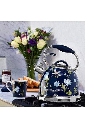 کتری آبی استیل ضد زنگ Laura Ashley - کد 839191364