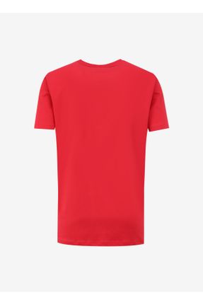 تی شرت قرمز مردانه رگولار کد 839221471