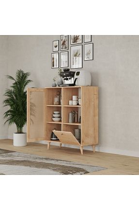 کابینت چند منظوره قهوه ای Suntalam VOW HOME LIVING - کد 839270218