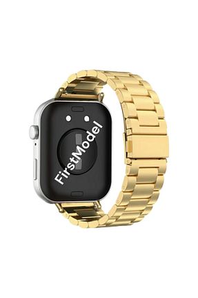 بند ساعت هوشمند طلائی FirstModel - کد 839345152
