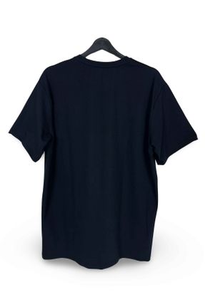 تی شرت مشکی زنانه راحت یقه گرد پنبه - پلی استر کد 833510218