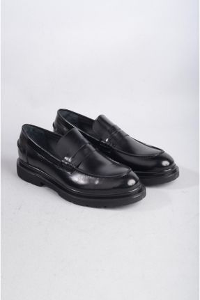 کفش کژوال مشکی مردانه پاشنه کوتاه ( 4 - 1 cm ) پاشنه ساده کد 772856888