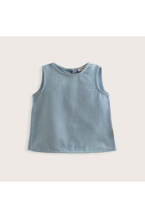 تی شرت آبی زنانه رگولار پنبه (نخی) کد 699156111
