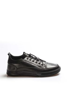 کفش لوفر مشکی مردانه چرم طبیعی پاشنه کوتاه ( 4 - 1 cm ) کد 59312569