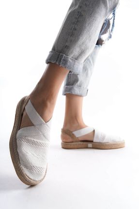 کفش کژوال سفید زنانه چرم مصنوعی پاشنه متوسط ( 5 - 9 cm ) پاشنه ساده کد 819210134