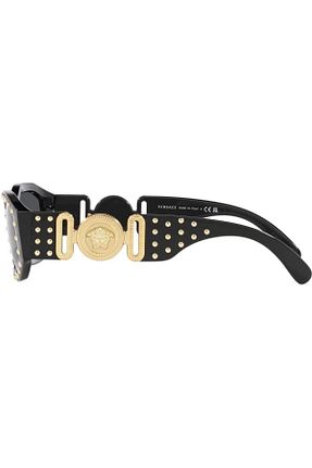 عینک آفتابی مشکی زنانه UV400 Versace - کد 746303108
