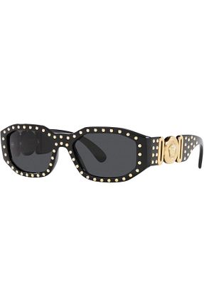 عینک آفتابی مشکی زنانه UV400 Versace - کد 746303108