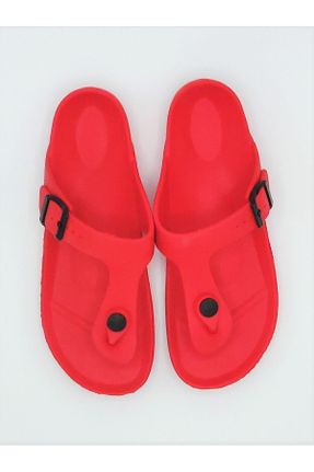 دمپائی قرمز زنانه EVA پاشنه پر پاشنه کوتاه ( 4 - 1 cm ) کد 750409453